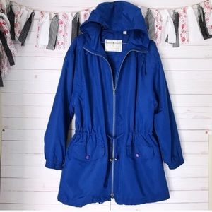 London Fog Towne Vintage Zip Windbreaker Jacket